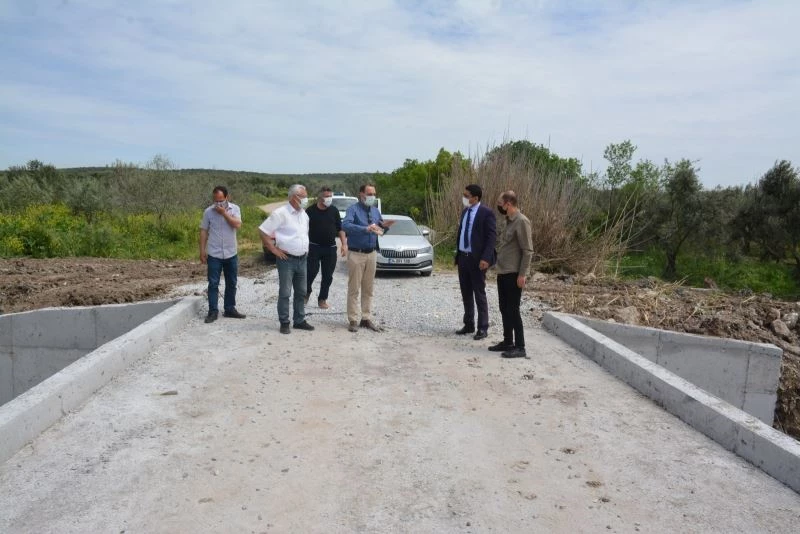 MASKİ’nin Dereköy’deki menfez imalatlarına yerinde inceleme
