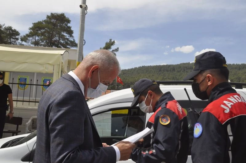 Marmaris Kaymakamı Aksoy, denetimlere katıldı
