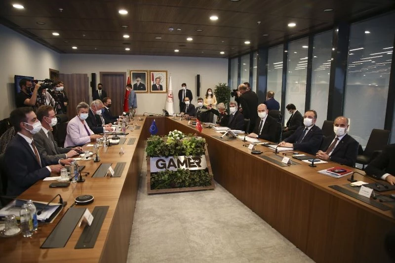 Bakan Soylu, AB Komisyonu İçişlerinden Sorumlu AB Komiseri Ylva Johansson’u kabul etti
