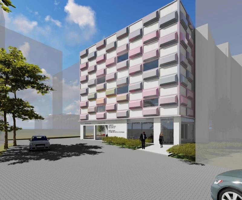 Katlı mekanik otoparkın temeli atıldı
