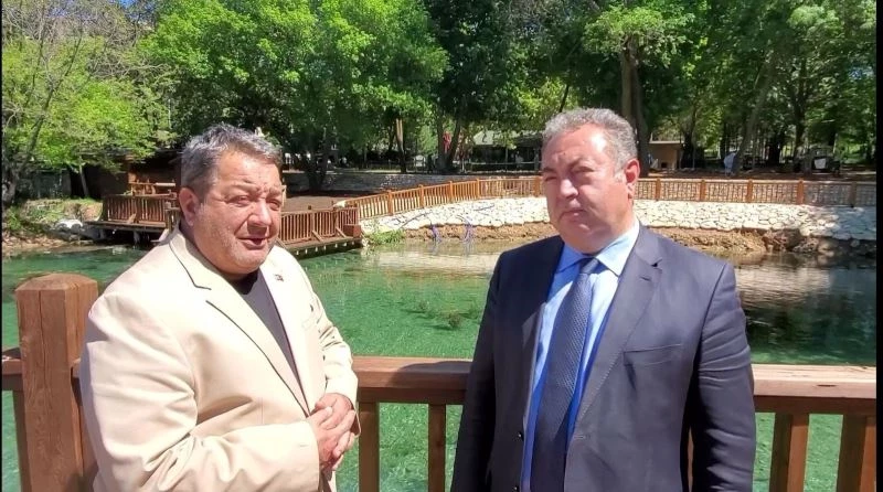 Milletvekili Fendoğlu, Turgut Özal Tabiat Parkını inceledi
