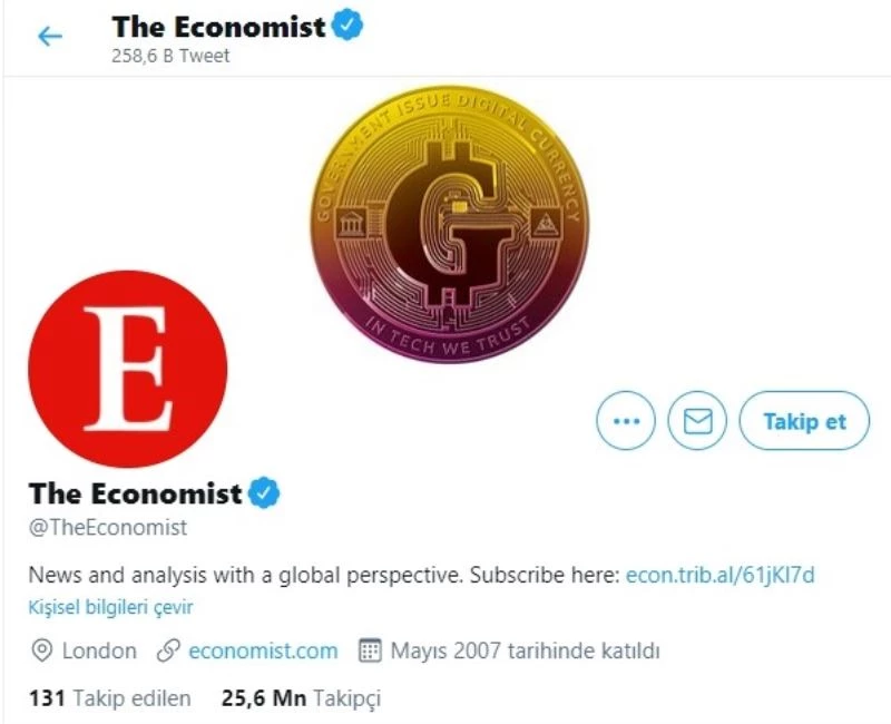 The Economist’ten dikkat çeken kapak
