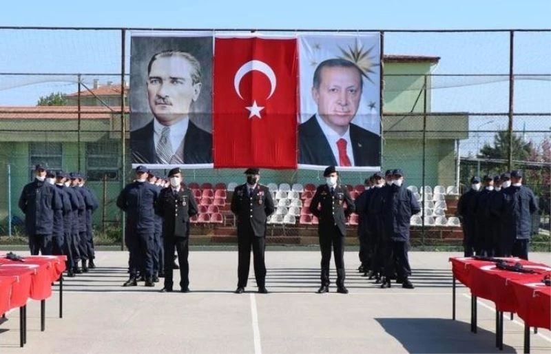 Pandemi gölgesinde acemi erler yemin etti
