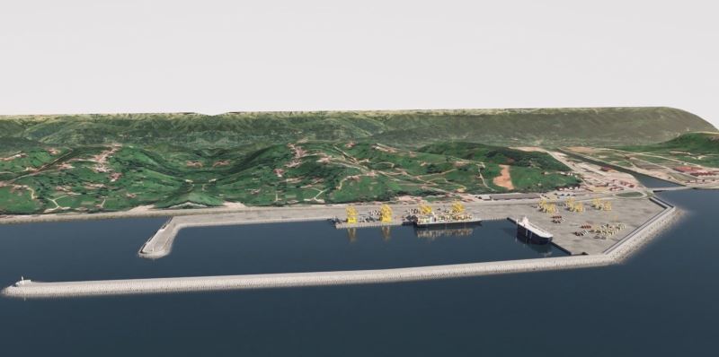 Ulaştırma ve Altyapı Bakanlığı: “Rize İyidere Lojistik Limanı çevresel açıdan en doğru yaklaşımlarla inşa ediliyor