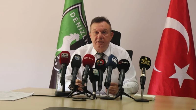 Denizlispor Kulübü Başkanı Ali Çetin: 