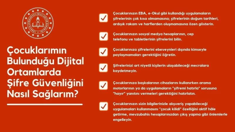 Milli Eğitim Bakanı Selçuk’tan ’Dünya Şifre Günü’nde uyarı
