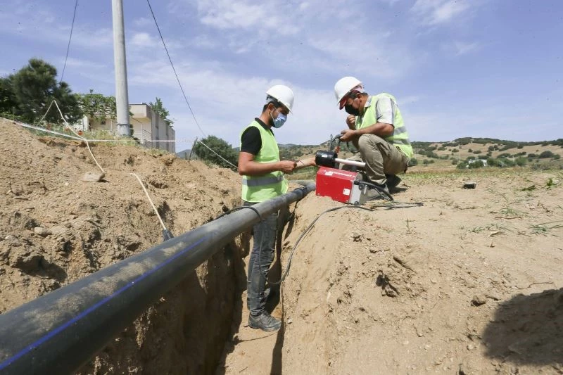 ASKİ Çöğürlük Mahallesi’nin içme suyu hattını yeniliyor
