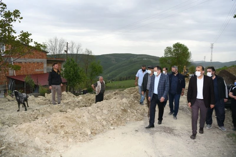 Başkan Demir: “Altyapı sorunları tamamen bitecek”
