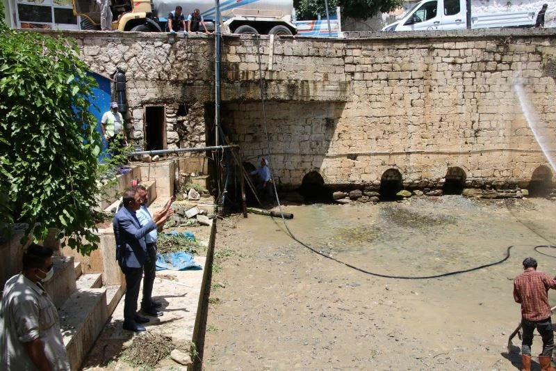 Hani Ayn-Kebir Parkında temizlik çalışması
