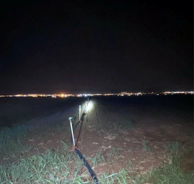 Mardin’de kaçak olarak içme suyunu tarla sulamasında kullanan şahıslara 756 bin ceza kesildi
