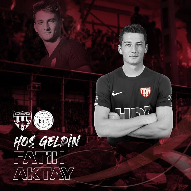 Bandırmaspor, Fatih Aktay ile anlaşma sağladı
