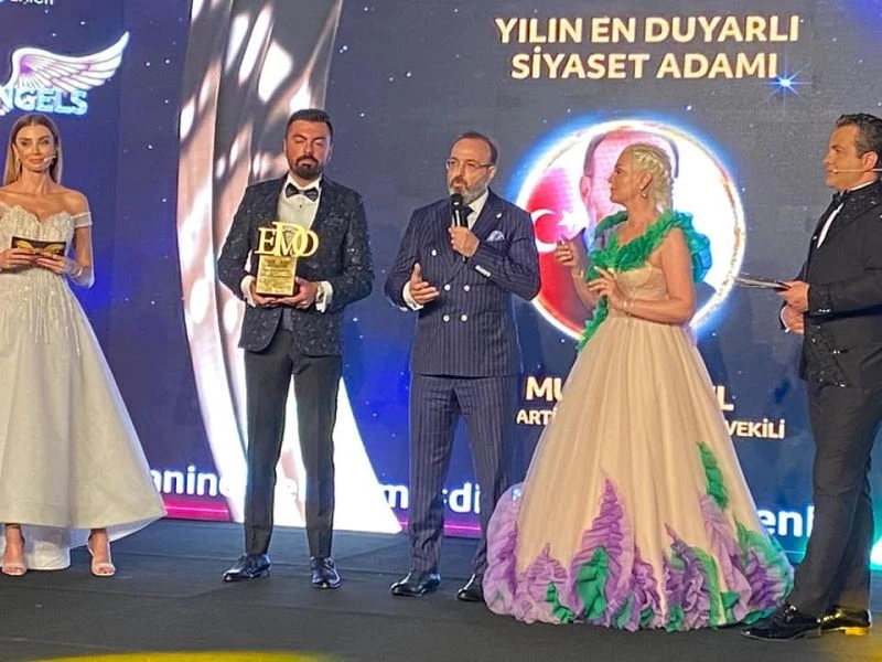 Tekirdağlı milletvekili en duyarlı siyaset adamı seçildi
