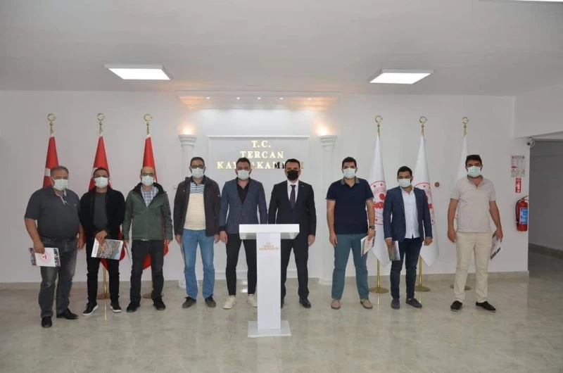 Kaymakamdan filyasyon ekibine başarı belgesi
