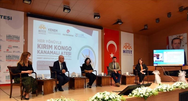 Hitit ve Koç Üniversitesi’nden “Her Yönüyle Kırım Kongo Kanamalı Ateşi” sempozyumu
