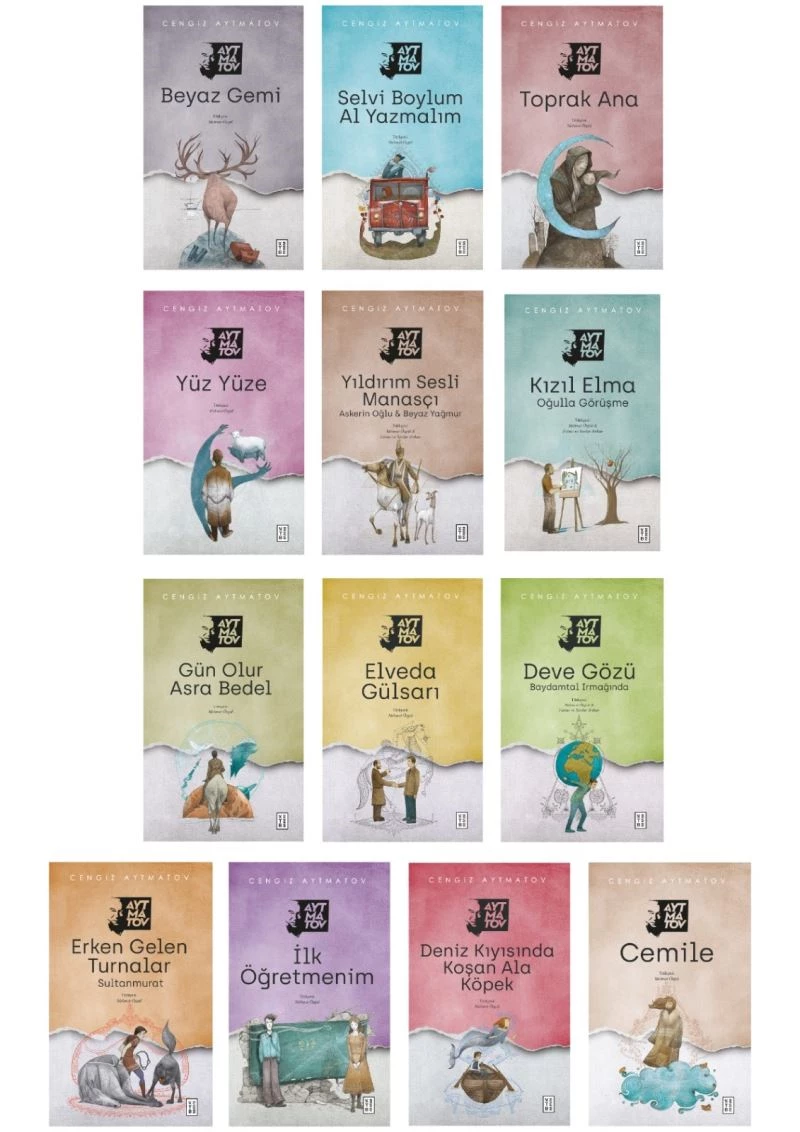 Dünya edebiyatının usta ismi Cengiz Aytmatov’un tüm eserleri şimdi sadece Ketebe’de
