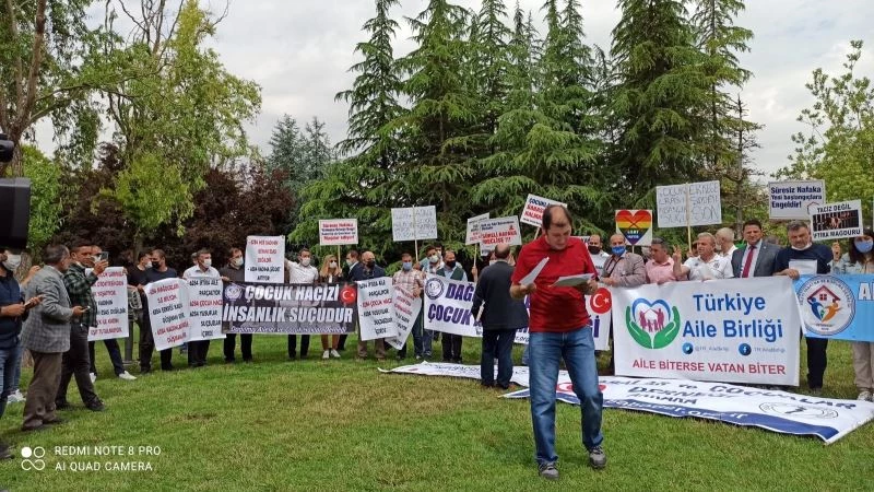 Nafaka mağdurları Ankara’da
