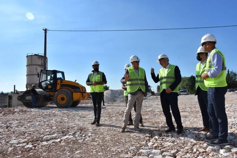 Tarımsal Amaçlı Lisanlı Depolama alanındaki çalışmalar sürüyor
