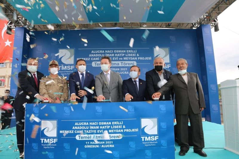 Alucra’da okul ve taziye evinin temeli atıldı
