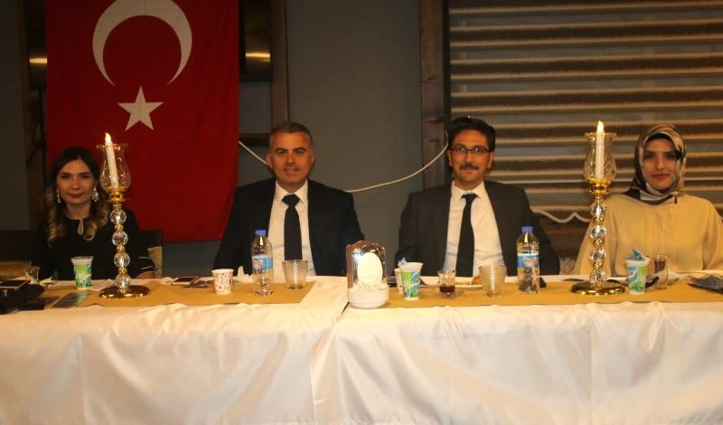 Tayini çıkan hâkim ve savcılar onuruna veda yemeği düzenlendi
