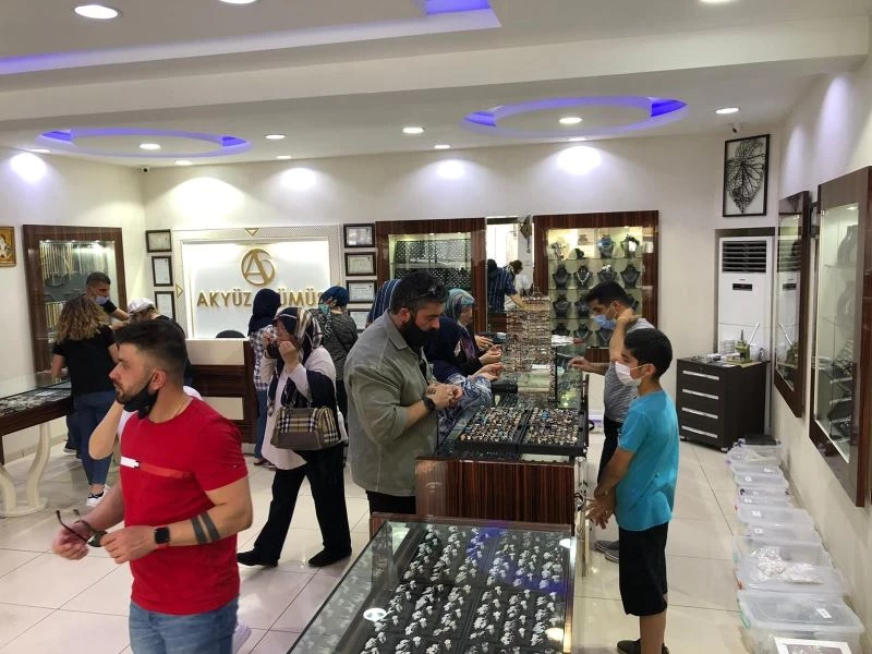 Mardin’de gümüşe yoğun ilgi
