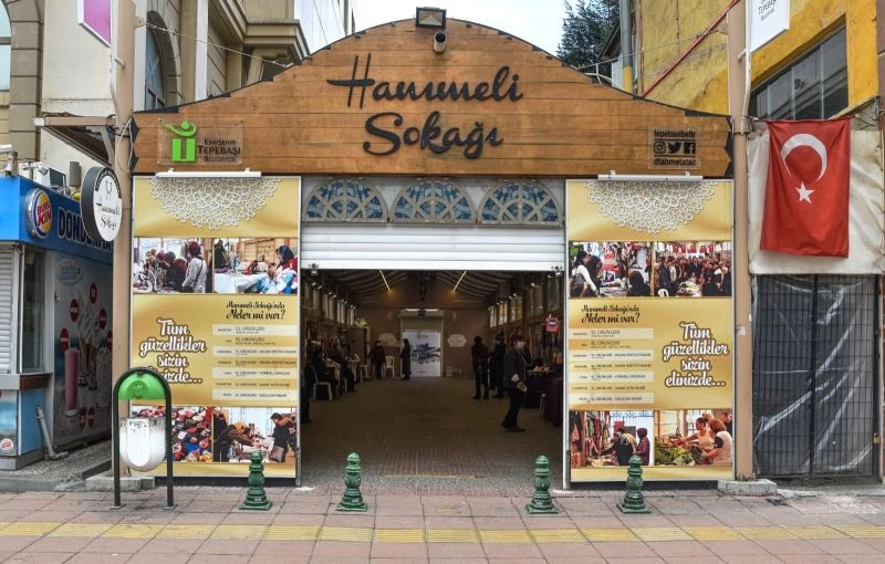 Hanımeli Sokağı kente renk katıyor
