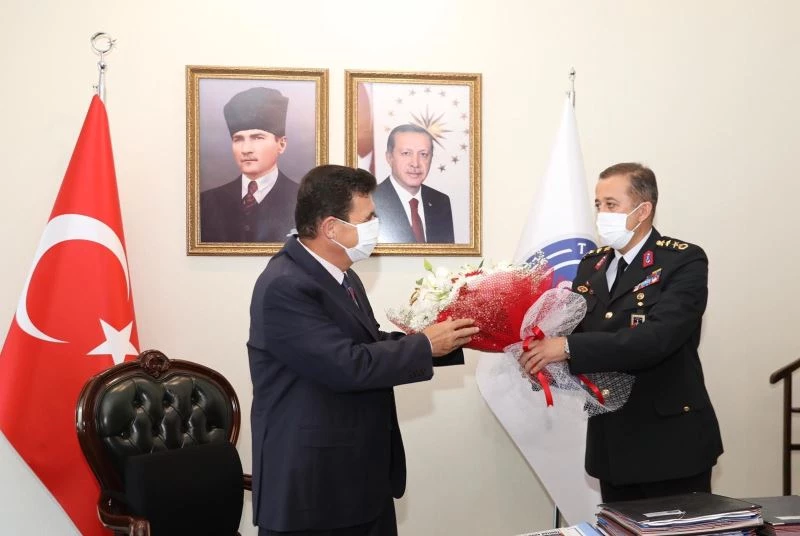 Vali Arslantaş, 182. yaşını kutlayan jandarma teşkilatını ağırladı
