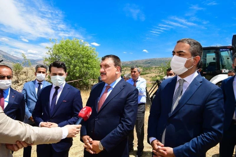 Doğanyol atık su arıtma tesisi temeli atıldı
