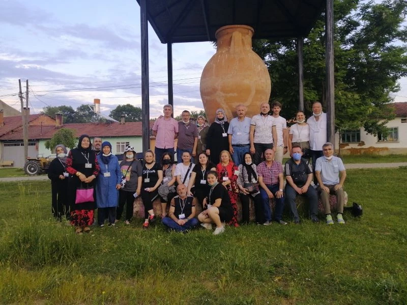 BUSMEK’ten çömleğin köyüne ziyaret
