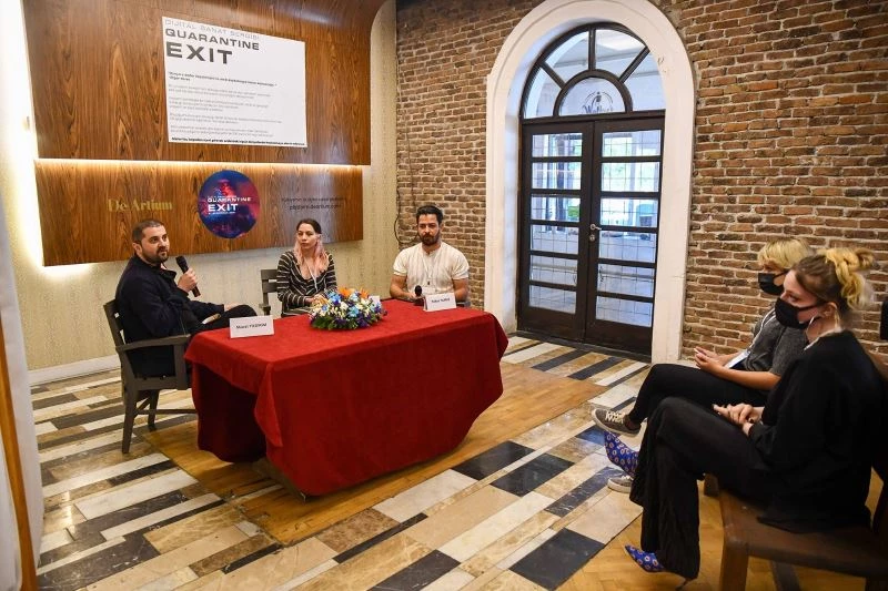 Quarantine Exit, söyleşilerle sona erdi
