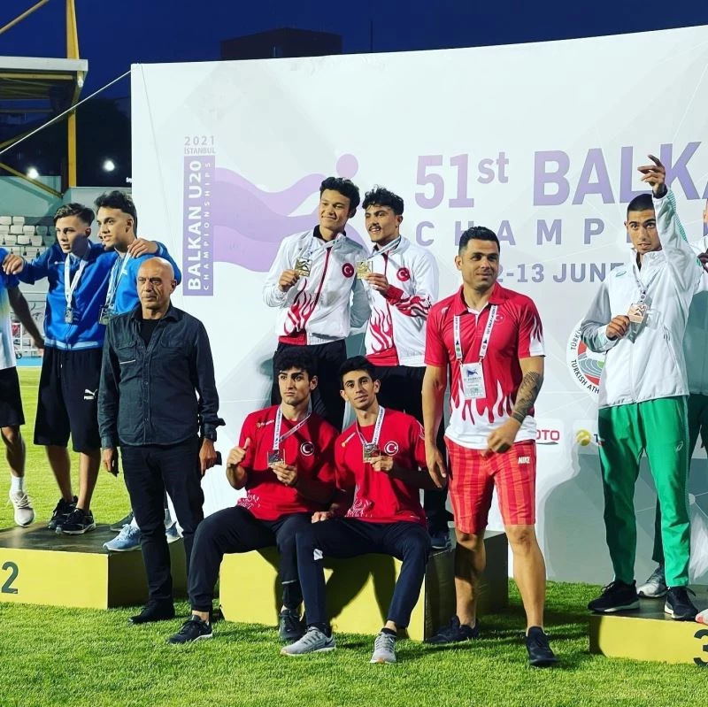Bozüyüklü atletler Balkan Şampiyonu oldu
