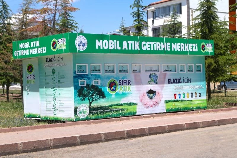 Elazığ’da mobil atık merkezleriyle çevre korunacak, ekonomiye katkı sağlanacak
