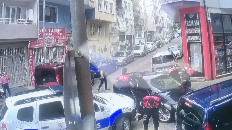 ’Dur’ ihtarına uymayarak polise çarpan sürücü böyle yakalandı
