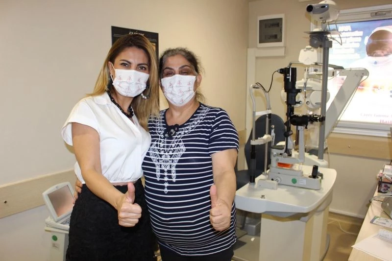 “Göremez” dediler şimdi TV izliyor
