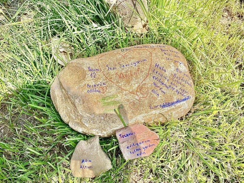 Antalya’da gizemli taşın sırrını polis aydınlattı
