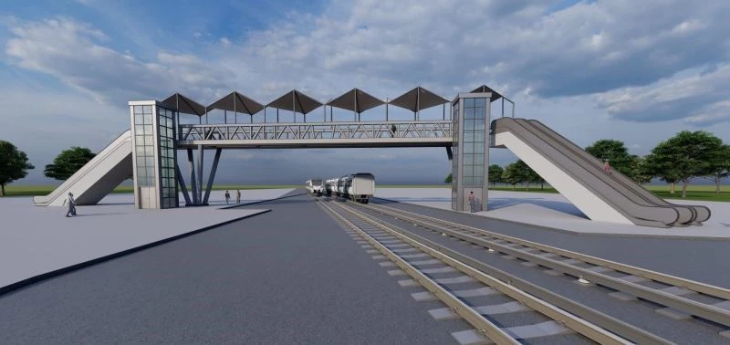 Büyükşehir Belediyesi, Tarsus’a modern bir üstgeçit kazandırıyor
