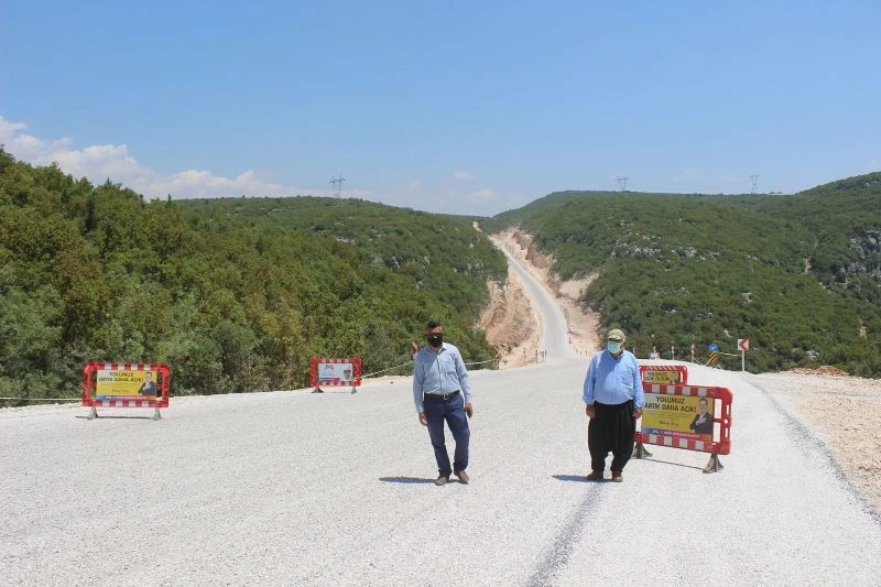 Mergin Çayı üzerine menfez yapıldı, 50 yıllık çile sona erdi
