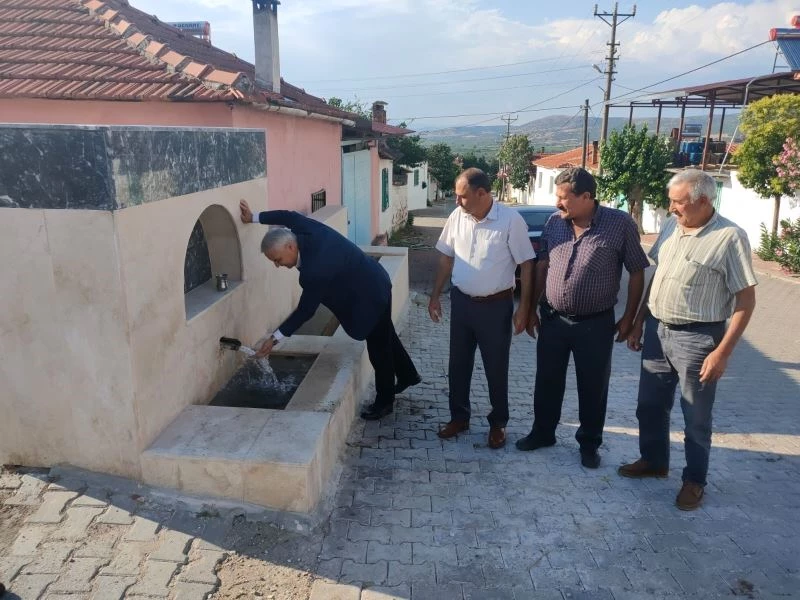 Sokak çeşmeleri bakımdan geçti
