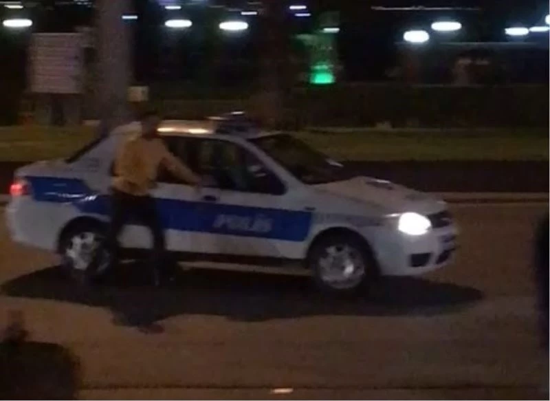 Kendisini gözaltına aldırmaya çalıştı, sonunda başardı
