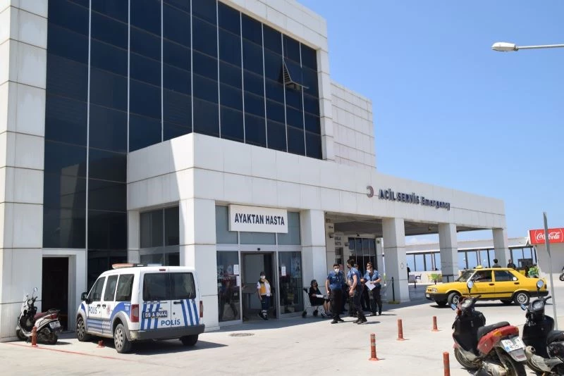 Hastanede doktorlarla ve polisle tartıştı, gözaltına alındı
