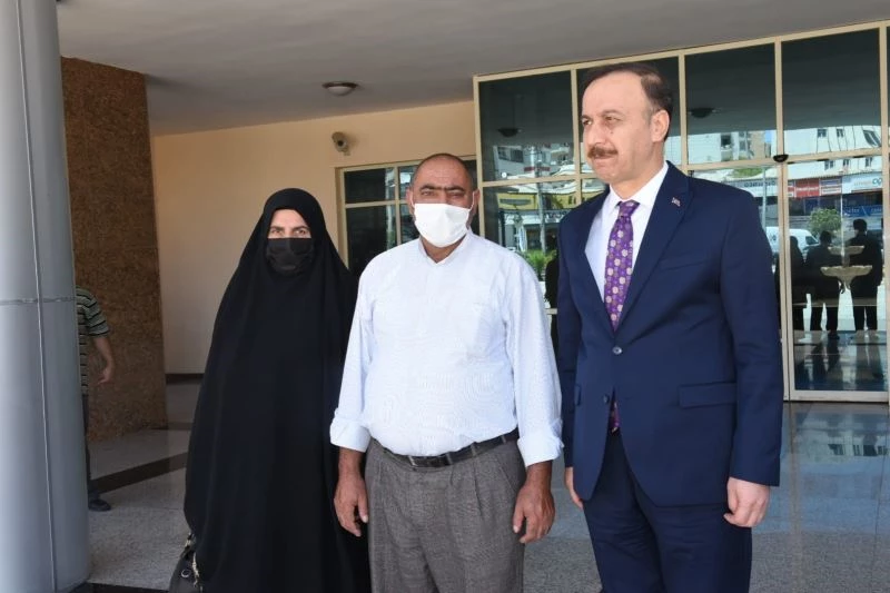 Tekirdağlı şehidin ailesi valiyi ziyaret etti
