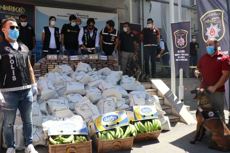 Mersin’de ele geçirilen kokainin miktarı 1 ton 300 kiloya yükseldi
