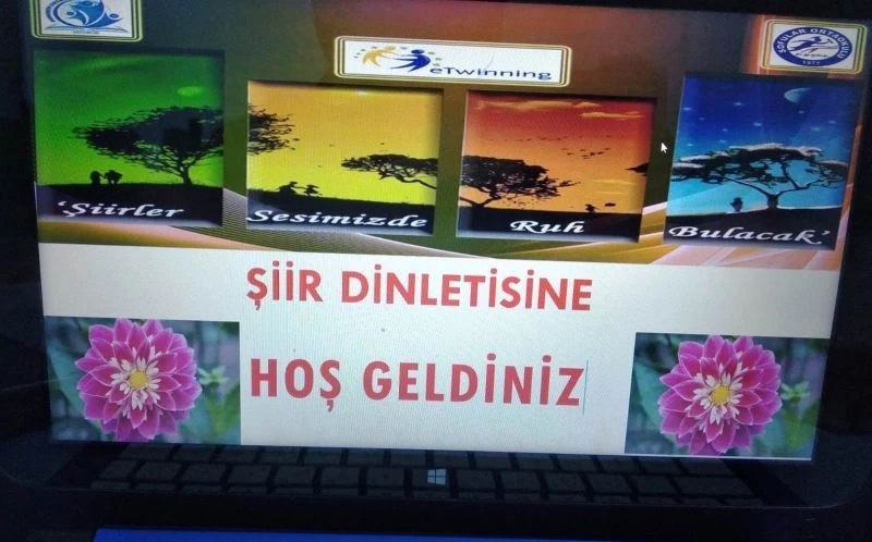 Ortaokullar arası ’Şiirler sesimizde ruh bulacak’ adlı şiir dinletisi
