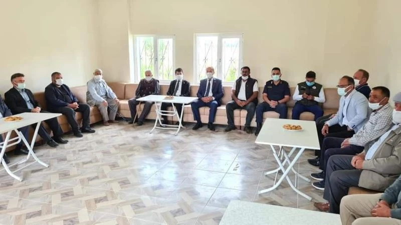 Kaymakam Cebeci ve Başkan Şahin Ekinli Mahallesi’ni ziyaret etti

