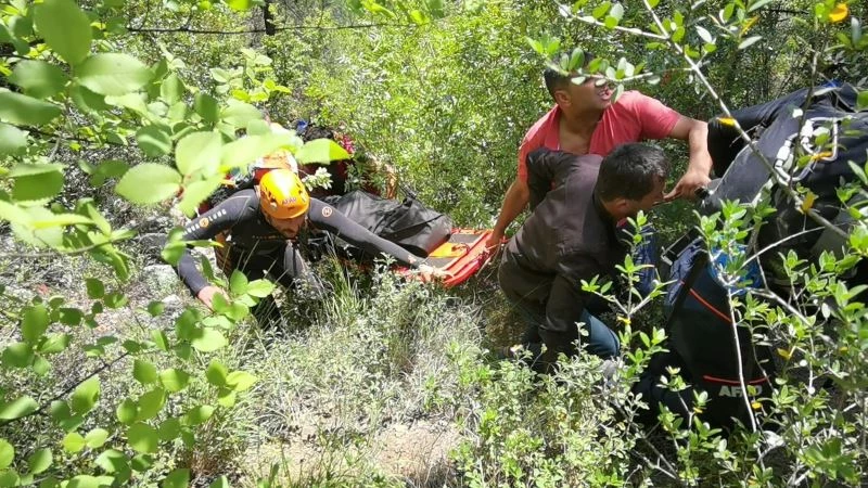 Kanyonda kaybolan gencin cesedine 3 gün sonra ulaşıldı
