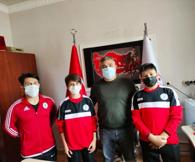 Minik güreşçiler Milli takım seçmelerine katıldı
