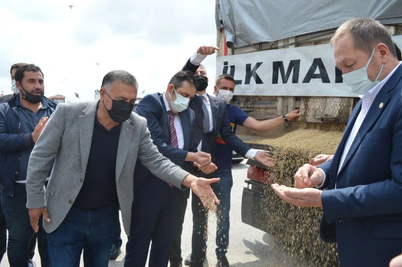 Eskişehir’de yılın ilk arpası borsada
