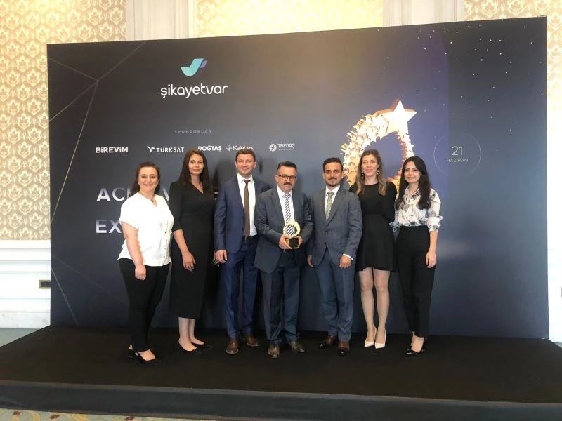 TREDAŞ “Mükemmel Müşteri Memnuniyeti” başarı ödülü
