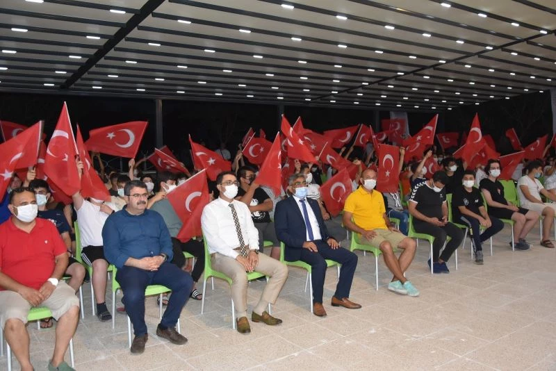 Mavi Deniz Gençlik Kampları Mersin’de başladı
