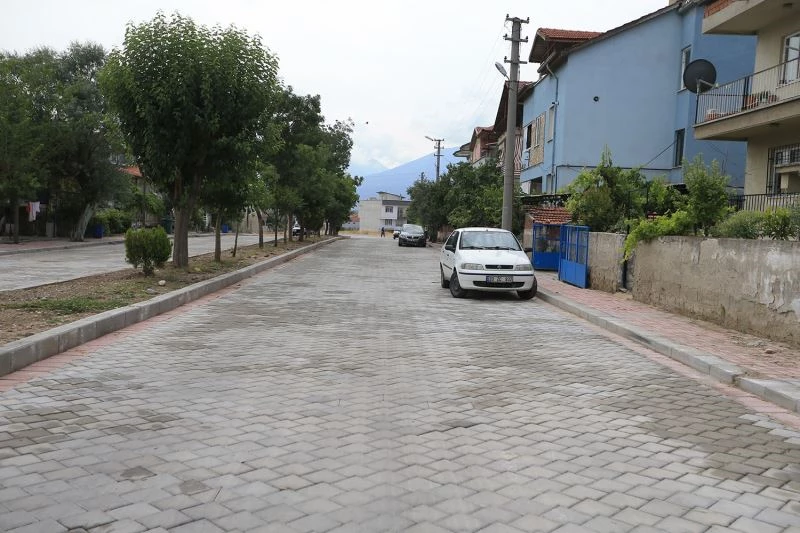 Pamukkale’de alt yapının ardından üstyapılar da tamamlanıyor
