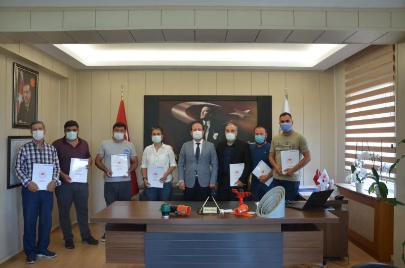 Hibe almaya hak kazanan üreticilere 780 bin lira
